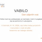 Vabilo za Dan odprtih vrat 2026